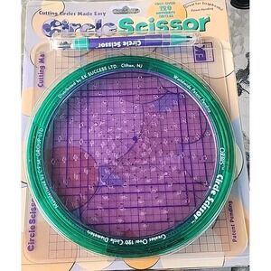CIRCLE SCISSOR BY ORBIS - 120 DIFFERENT CIRLCES-BRAND NEW!
